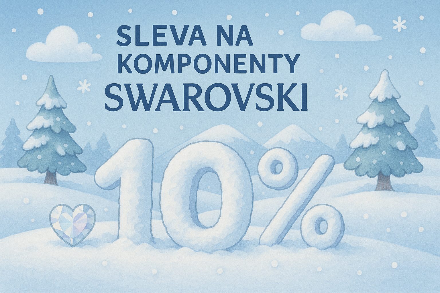 Sleva na kamínky Swarovski